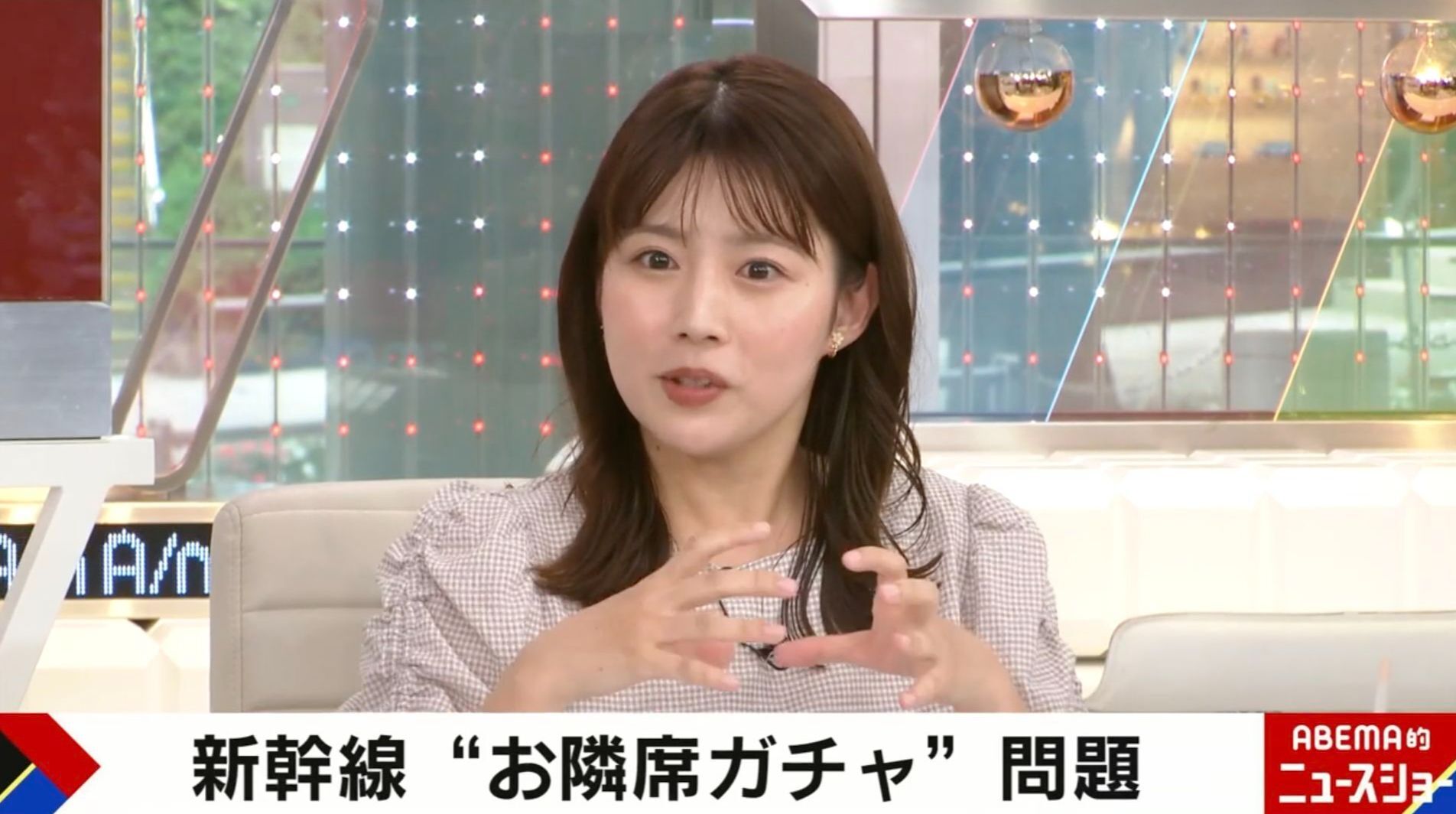 田中萌アナ、新幹線の特大荷物スペースつき座席をめぐり困惑…「予約制であることを知らない人が多い」(ABEMA TIMES)